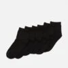 Anna Field 6 Pack Quarter Socks - Chaussettes - Black -Anna Field b37afe3aa8a94733a980f64dab88e10d