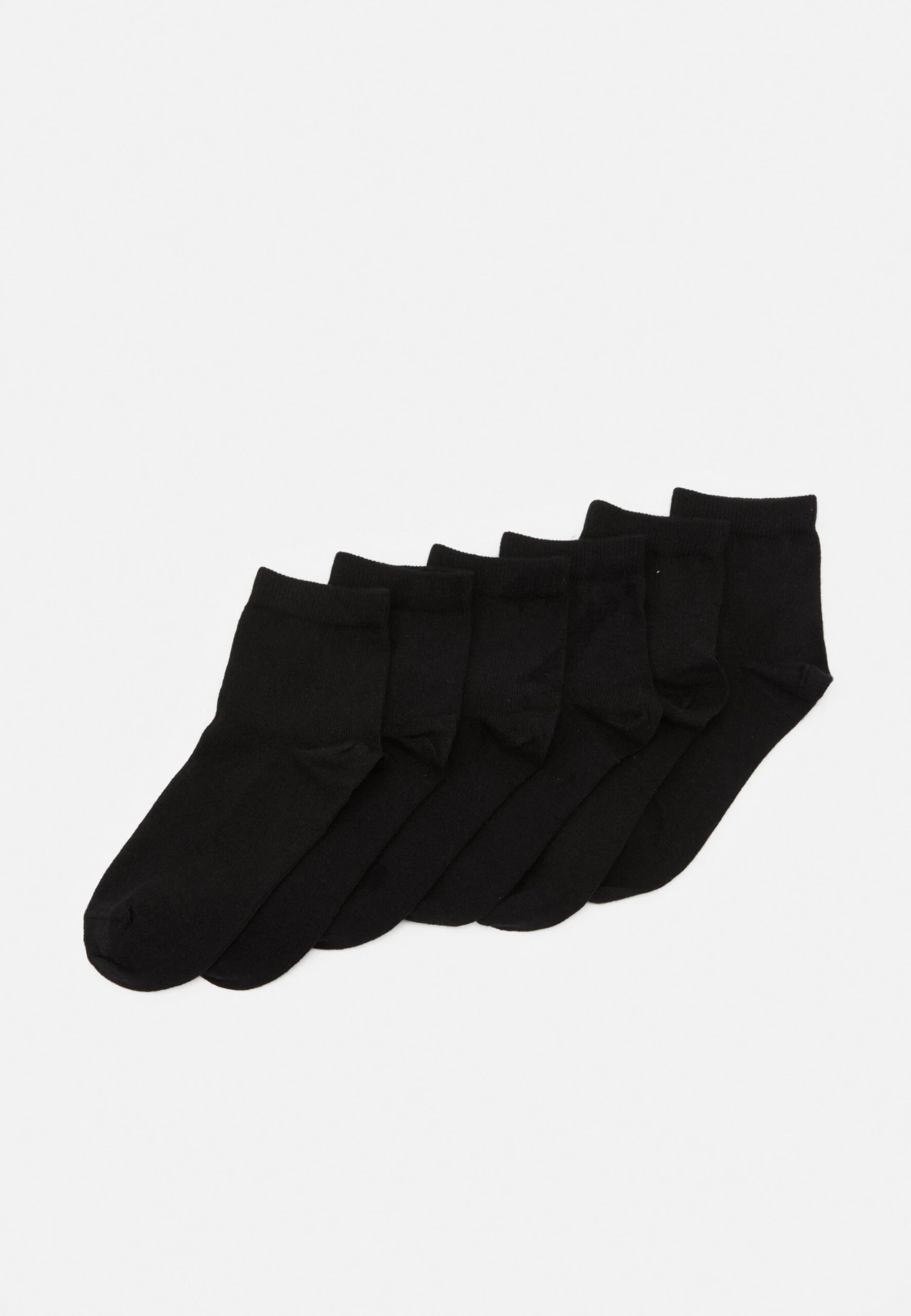 Anna Field 6 Pack Quarter Socks - Chaussettes - Black 3 Anna Field 6 Pack Quarter Socks - Chaussettes - Black