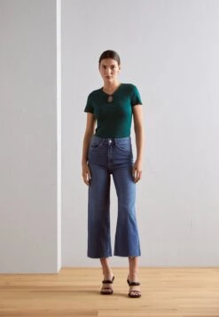 Anna Field T-Shirt Basique - Dark Green -Anna Field b6eb34666bc9456fad86f8c530cc7f35