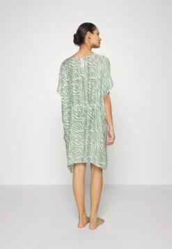 Anna Field Printed Short Kimono / 606 - Khaki_003 - Off-White - Accessoire De Plage - Khaki/Off-White -Anna Field bdfa21afe4da46fdb64bfb85cd175cef