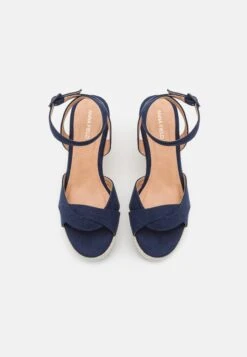 Anna Field Sandales Compensées - Dark Blue -Anna Field c43f8d20b6c34f169f7eda00901a6c31