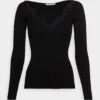 Anna Field Lace - Pullover - Black