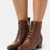 Anna Field Bottines À Lacets - Cognac -Anna Field ce4a180e329c451f950bebbafe99529c
