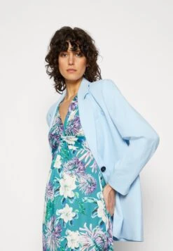Anna Field Robe En Jersey - Turquoise/Purple/Beige -Anna Field d229f5d9ef304b049f83cde636aacbbc