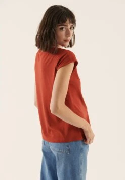 Anna Field T-Shirt Basique - Red -Anna Field d905ac6247724413b5c54664d39112b5