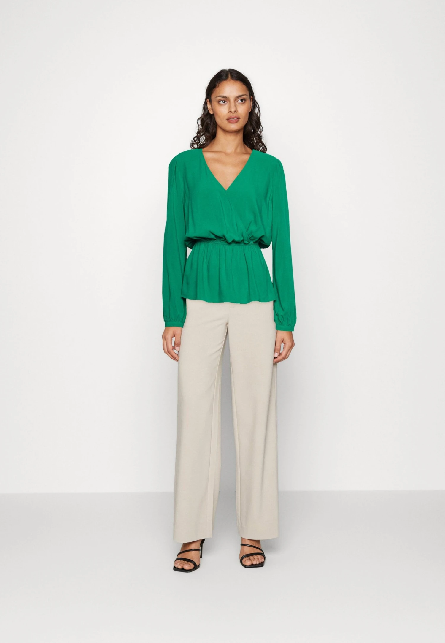 Anna Field Peplum - Blouse - Green 4 Anna Field Peplum - Blouse - Green – Image 2