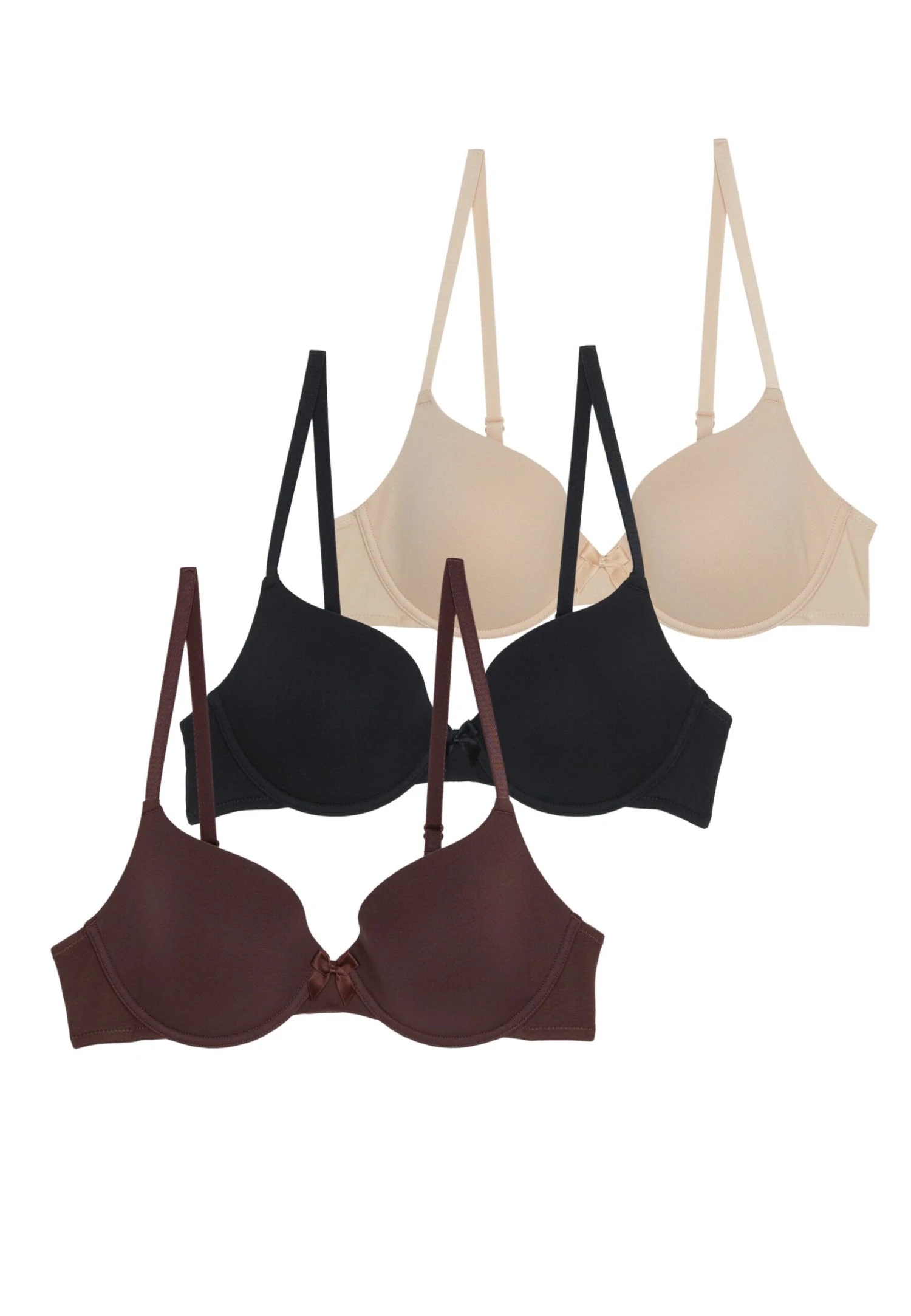 Anna Field 3 Pack - Soutien-Gorge Invisible - Black/Nude/Brown 6 Anna Field 3 Pack - Soutien-Gorge Invisible - Black/Nude/Brown – Image 4