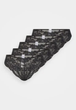 Anna Field 5 Pack - Slip - Black -Anna Field dccba64d21d34d7cadc660bba37090fe