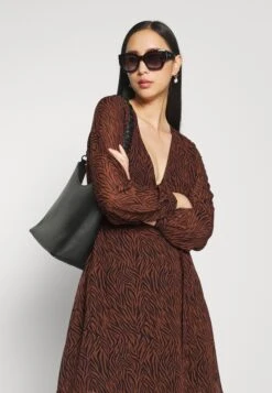 Anna Field Robe De Jour - Black/Beige -Anna Field dd89bc0f17c241238111df78d5c362ec