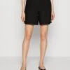 Anna Field Linen Mix - Short - Black -Anna Field e6093c8d38ac46ba863cdae3b23a0ce6