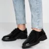 Anna Field Derbies - Black