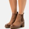 Anna Field Leather Winter Boot - Boots À Talons - Brown -Anna Field f001cb0f6fab461ab721f08dcf21c147