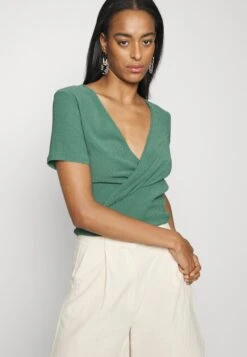 T-Shirt Basique - Dark Green -Anna Field f24ace7ba21346378ba6244d5e28f7bc