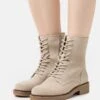 Leather - Bottines À Lacets - Beige -Anna Field f317113633bd462ea0951cbec1424310