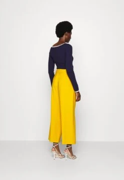 Anna Field Pantalon Classique - Dark Yellow -Anna Field f44bd219adff4b22b7c91eb3bc15edb8