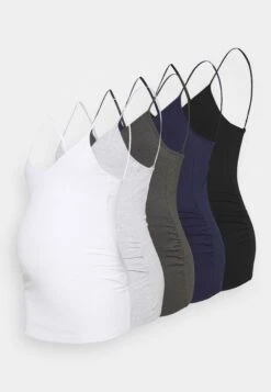 5 Pack - Débardeur - Black/Dark Blue/White -Anna Field f486f74bfc084d0598c2da9d903cfa72