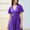 Anna Field Robe En Jersey - Purple